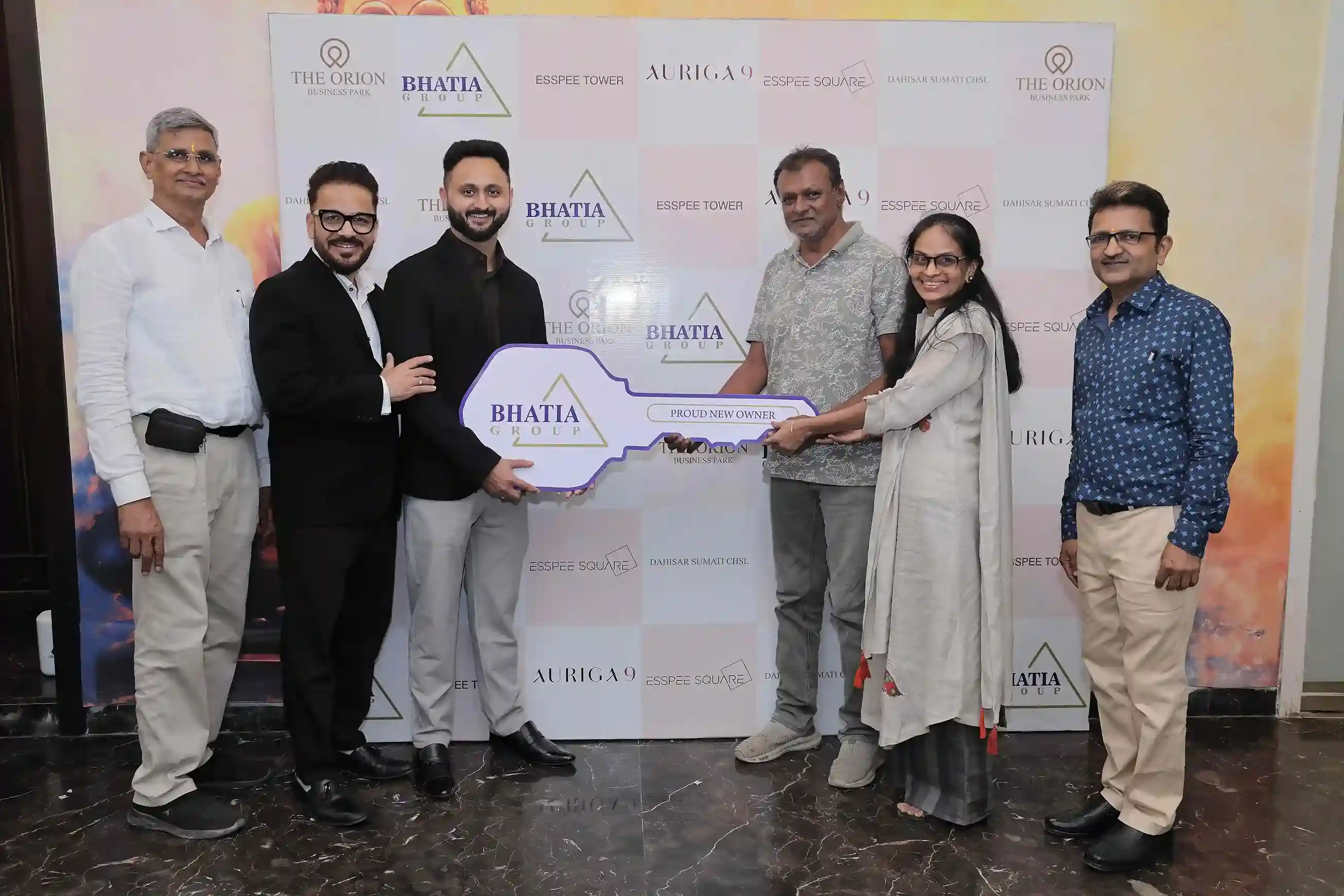 Property Handover to Client by Bhatia Builders